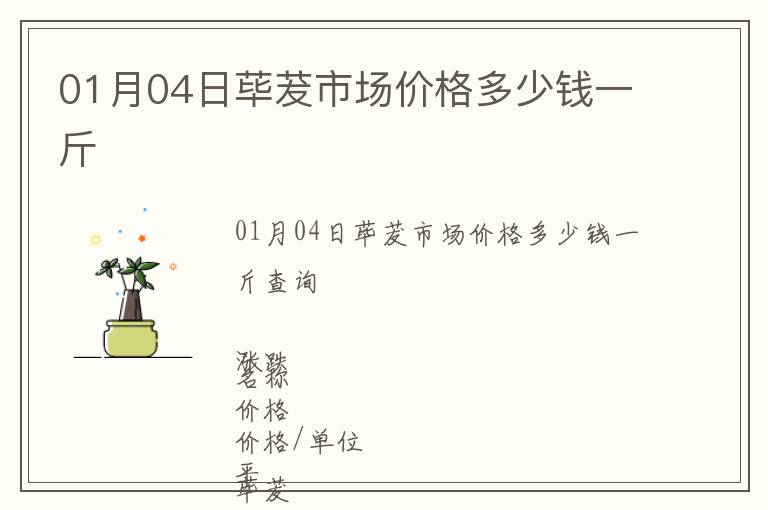 01月04日蓽茇市場(chǎng)價(jià)格多少錢一斤