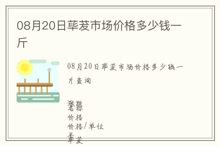 08月20日蓽茇市場價格多少錢一斤