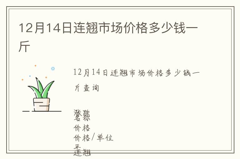 12月14日連翹市場價格多少錢一斤