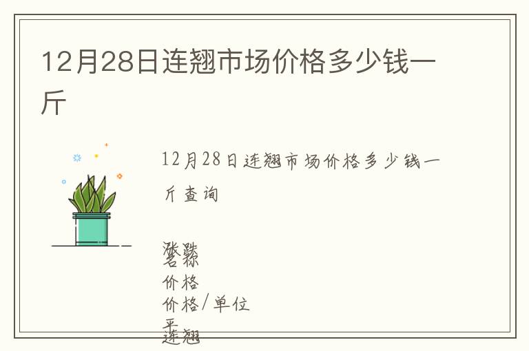 12月28日連翹市場價格多少錢一斤